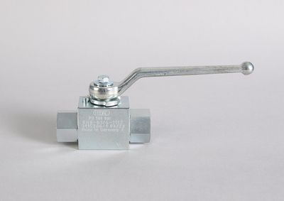 HP ball valve  - steel galvanised internal thread G1/4“