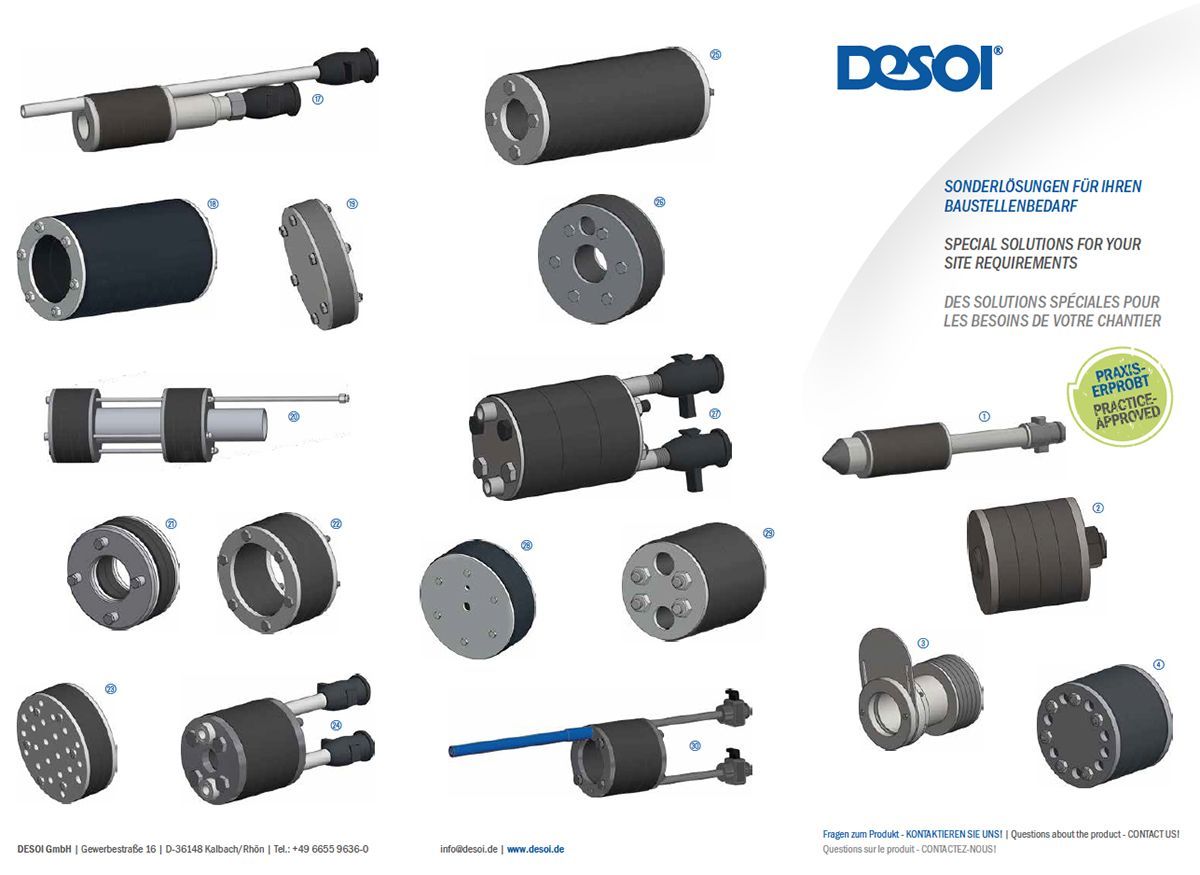 Special solutions for your construction site needs